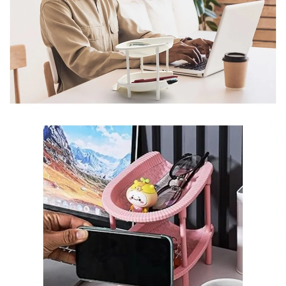 Amazon white Makeup Organizer
